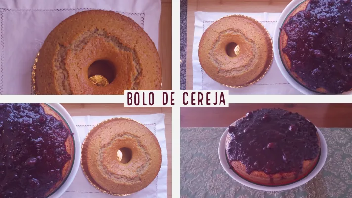 BOLO DE CEREJA